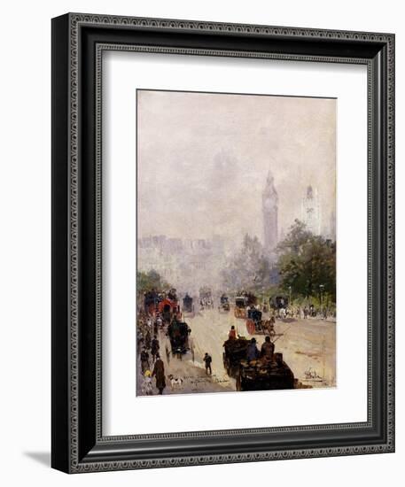 Broad Sanctuary, Westminster, London-Paolo Sala-Framed Giclee Print