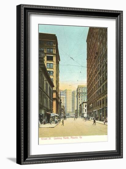 Broad Street, Atlanta, Georgia-null-Framed Art Print