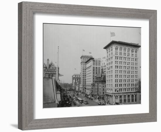 Broad Street in Newark-null-Framed Photographic Print