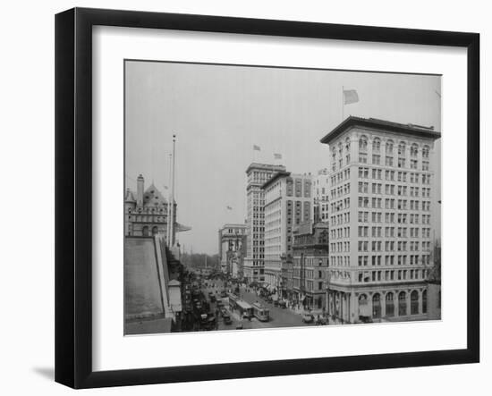 Broad Street in Newark-null-Framed Photographic Print