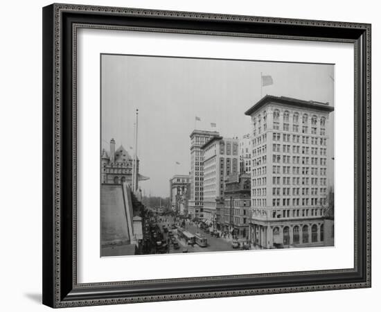 Broad Street in Newark-null-Framed Photographic Print