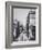 Broad Street, Looking Towards Wall Street, New York, 1893 (B/W Photo)-American Photographer-Framed Giclee Print