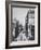 Broad Street, Looking Towards Wall Street, New York, 1893 (B/W Photo)-American Photographer-Framed Giclee Print