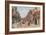 Broad Street, Lyme Regis-Alfred Robert Quinton-Framed Giclee Print