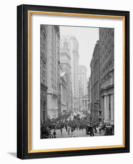 Broad Street, New York City, C.1905-null-Framed Photographic Print