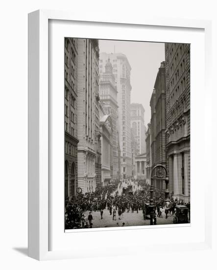 Broad Street, New York City-null-Framed Photo