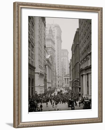 Broad Street, New York City-null-Framed Photo