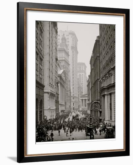 Broad Street, New York City-null-Framed Photo