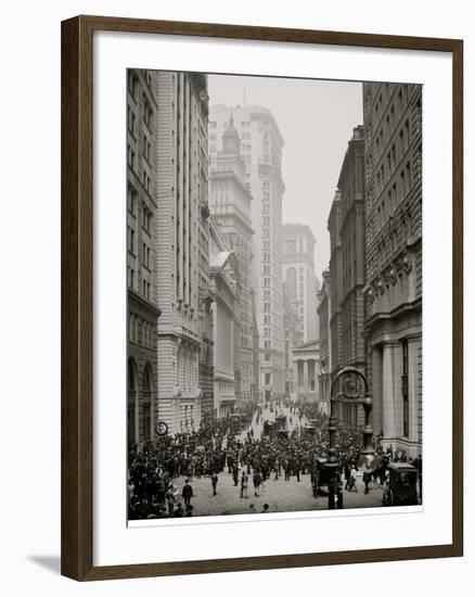 Broad Street, New York City-null-Framed Photo