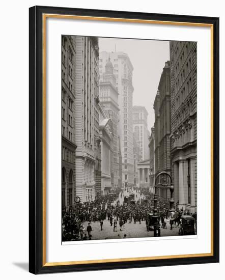 Broad Street, New York City-null-Framed Photo