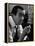 Broadcast Journalist Edward R. Murrow Smoking Cigarette-Lisa Larsen-Framed Premier Image Canvas