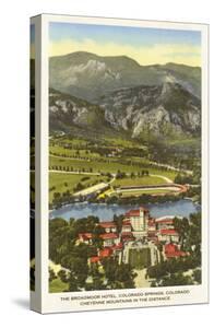 Colorado Springs Co Vintage Photography Stretched Canvas Prints