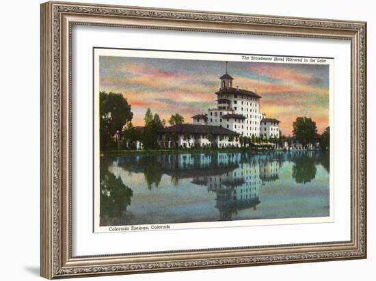 Broadmoor Hotel, Colorado Springs, Colorado-null-Framed Art Print