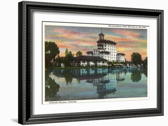 Broadmoor Hotel, Colorado Springs, Colorado-null-Framed Art Print