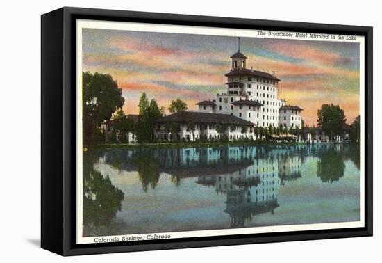 Broadmoor Hotel, Colorado Springs, Colorado-null-Framed Stretched Canvas