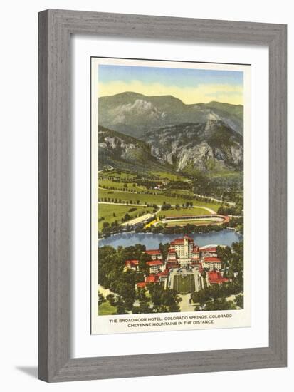 Broadmoor Hotel, Colorado Springs, Colorado-null-Framed Art Print