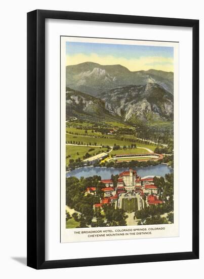 Broadmoor Hotel, Colorado Springs, Colorado-null-Framed Art Print