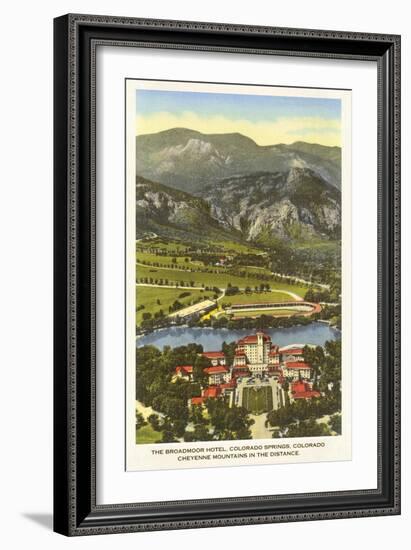 Broadmoor Hotel, Colorado Springs, Colorado-null-Framed Art Print