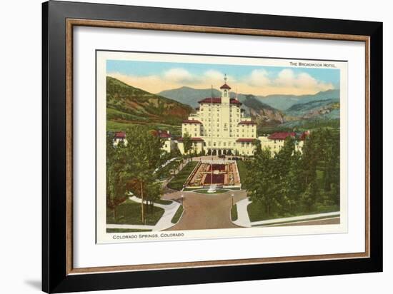 Broadmoor Hotel, Colorado Springs, Colorado-null-Framed Art Print