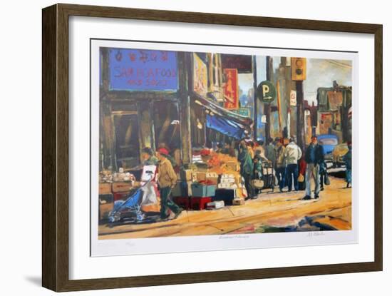 Broadview and Gerrard-Neville Clarke-Framed Collectable Print