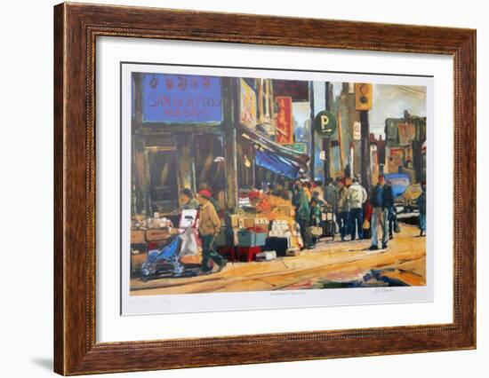 Broadview and Gerrard-Neville Clarke-Framed Collectable Print