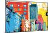 Broadway And Spring Street-Savannah Miller-Mounted Art Print