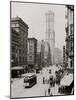 Broadway and Times Building (One Times Square), New York City-null-Mounted Photo