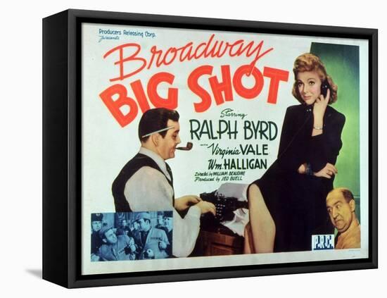 Broadway Big Shot, 1942-null-Framed Stretched Canvas