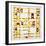 Broadway Boogie Woogie. 1942-43-Piet Mondrian-Framed Art Print