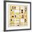 Broadway Boogie Woogie. 1942-43-Piet Mondrian-Framed Art Print