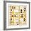 Broadway Boogie Woogie. 1942-43-Piet Mondrian-Framed Art Print