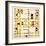 Broadway Boogie Woogie. 1942-43-Piet Mondrian-Framed Art Print