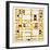 Broadway Boogie Woogie. 1942-43-Piet Mondrian-Framed Art Print