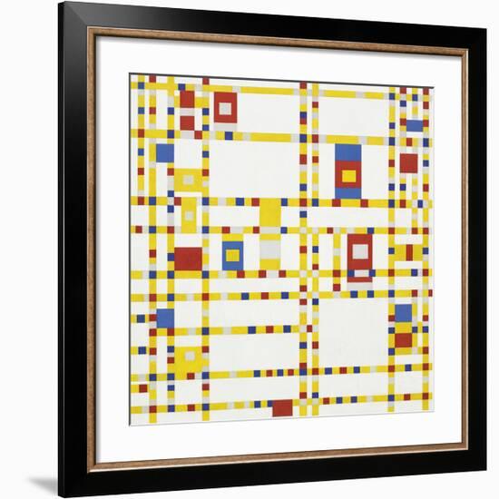 Broadway Boogie Woogie, 1942-Piet Mondrian-Framed Premium Giclee Print