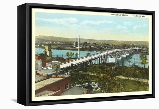 Broadway Bridge, Little Rock, Arkansas-null-Framed Stretched Canvas