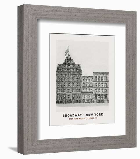 Broadway Focus - Liberty-The Vintage Collection-Framed Art Print