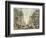 Broadway; from Cortlandt St. and Maidin Lane-Currier & Ives-Framed Giclee Print