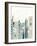 Broadway Horizon II-Vanna Lam-Framed Art Print