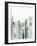 Broadway Horizon II-Vanna Lam-Framed Art Print