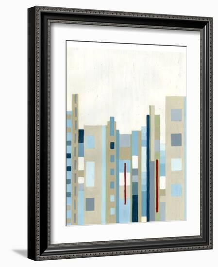 Broadway Horizon II-Vanna Lam-Framed Art Print