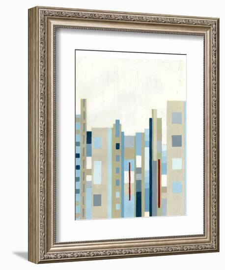 Broadway Horizon II-Vanna Lam-Framed Art Print