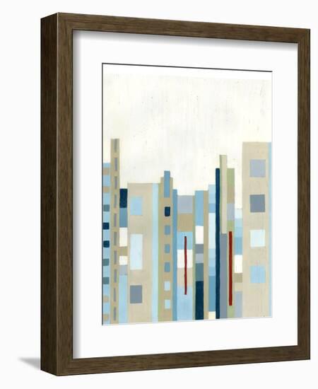 Broadway Horizon II-Vanna Lam-Framed Art Print