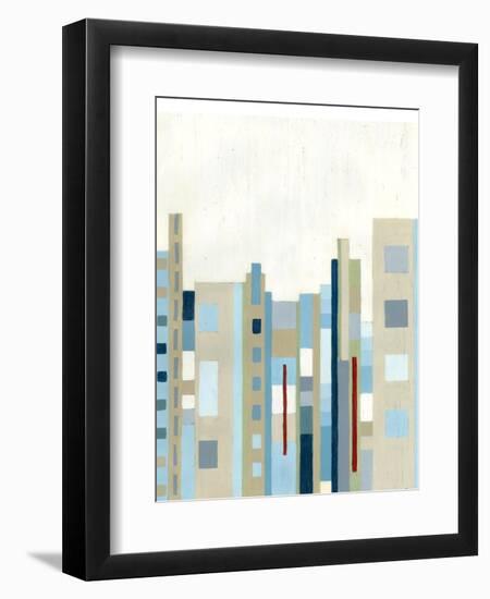 Broadway Horizon II-Vanna Lam-Framed Art Print