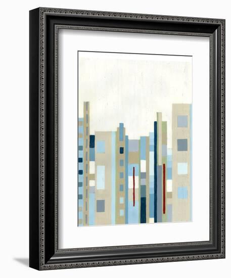 Broadway Horizon II-Vanna Lam-Framed Art Print