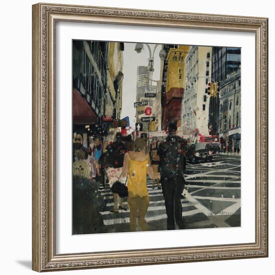 Broadway Melody, New York-Susan Brown-Framed Giclee Print