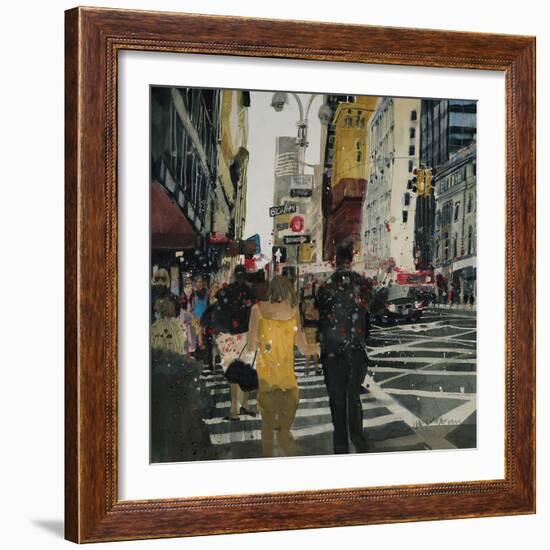 Broadway Melody, New York-Susan Brown-Framed Giclee Print