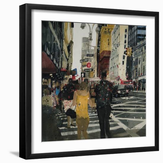 Broadway Melody, New York-Susan Brown-Framed Giclee Print
