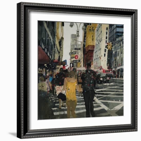 Broadway Melody, New York-Susan Brown-Framed Giclee Print