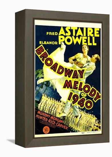 Broadway Melody of 1940, Eleanor Powell, Fred Astaire, 1940-null-Framed Stretched Canvas