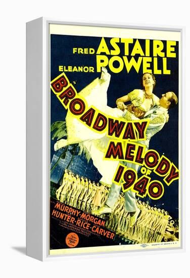 Broadway Melody of 1940, Eleanor Powell, Fred Astaire, 1940-null-Framed Stretched Canvas